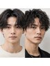 【桑原指名】メンズカット+パーマ+ヘッドスパ ¥13,750→¥11,000