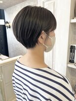 キャアリー(Caary) 福山市Caary王道ショートボブ丸みマッシュショート20代30代40代