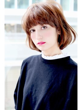 ニスル センター南店(NISURU） 似合わせカット/大人ガーリー/ダークアッシュ/着物/センター南