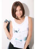 大人可愛い☆ナチュラルボブ☆