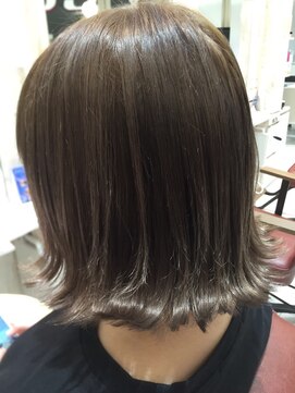 プログレス 荻窪店(PROGRESS) ダークグレージュ#外はねボブ