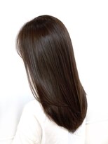 クオリス 上板橋店(QUALIS)&nbsp;ラベンダーベージュ/ピンクアッシュ/前上りナチュラルストレート