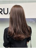 ブリーチなし × ピンクブラウン Hair Design Collet Ginza