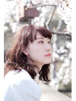 オンズ(11onze)&nbsp;ミディアムルーズパーマ