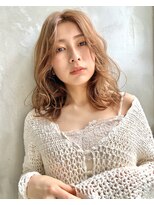 レア 中野(Le'a) Le'a中野　MISAKI【ニュアンスカラーかきあげバングレイヤー】