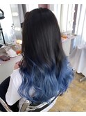 ブルーグラデーション