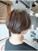 【HARUショート】大人可愛い丸みショートボブ