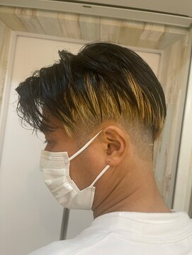 ナンバー アンフィール 渋谷(N° anfeel) 【小林】@yashi_sa メンズカット デザインカラー 渋谷/道玄坂