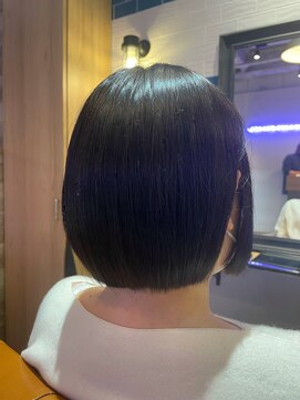 フラミューム 上野(flammeum) 丸みボブ