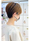 大人可愛い30代40代50代 小顔ショートヘア ショートボブ