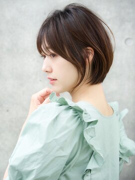 エインアンリー 表参道(AIN.ANLY.) 前髪あり大人ショートボブ20代30代40代【AIN.表参道】川原大地