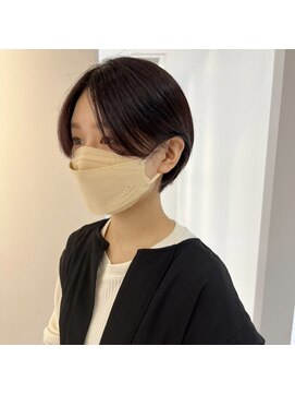 ハッチ(HACCH) 前髪あり大人ショートボブ 立川駅 Instagram@e___kudo