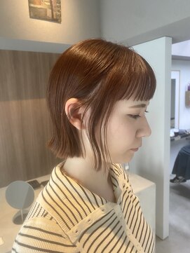 エッセンス 蔵前(THE ESSENCE) bob/オン眉/オレンジ