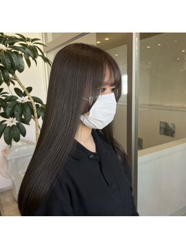 ビスポーク(BESPOKE) 20代30代大人可愛い髪質改善カラーアッシュグレージュ透明感