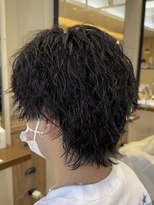 オーバルバイアピッシュ(OVARL by apish) シャープな縦落ちウルフ