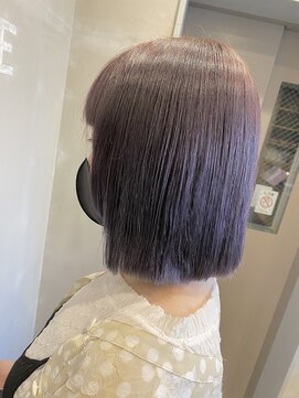 フレーム なんば店(FRAME) ★透明感×バイオレットカラー★