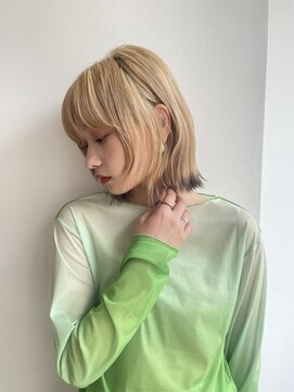 スミス 秋葉原(Smith) 外はねスタイル/大人可愛い/ミルクティーベージュ