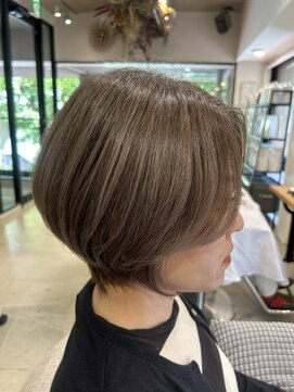 テラス ヘアアンドボタニカル(terrace) terrace岩政/ショートボブ/30代40代/姪浜