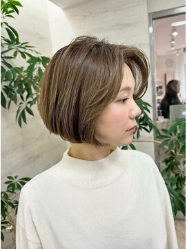パフュームバイアフロート 南流山店(Perfume by afloat) 20代30代40代 ふんわり大人ショートボブレイヤースタイル