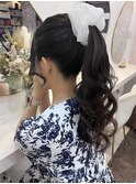 セミディ/シアーカラー/魅力倍増カール/ダークアッシュ