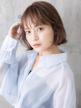 ポケット 高崎店(POCKET) 前髪/アンブレラカラー/こなれミディ/ウェーブパーマ/高崎19