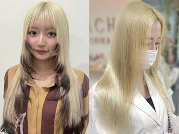 ハチ(HACHI)の写真/【中津駅徒歩1分】"カワイイ"を知り尽くしたstylistによるオリジナリティあふれるデザインカラーが人気◇