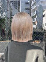 アドア 横浜(ADORE) 【ADORE横浜】ホワイトブロンド×切りっぱなし