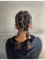 アローム(alom) イメチェン/ホワイトブロンド/外ハネボブ/美髪/茅ヶ崎