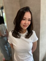 リエンス(RIENS)&nbsp;【RIENS】ミディアムレイヤー×馬越麗奈『韓国レイヤー』