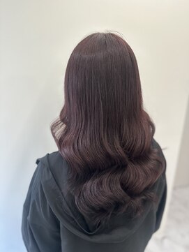 ガルボヘアー 心斎橋店(garbohair) プルエクステ心斎橋エクステ当日予約OKラベンダーカラー