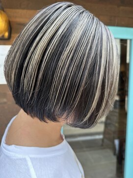 プリュム(plume) アンブレラカラー×ボブ