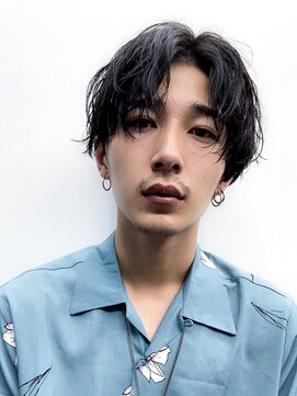 オーシャントーキョー 渋谷(OCEAN TOKYO) ミディアムウェーブパーマ