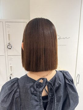 パトゥ 京都四条烏丸(patou) 丸くならないヘイリーボブ