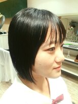 フュゼ(fusee)&nbsp;切りっぱなしボブ