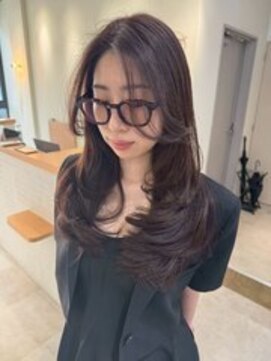 ジーナ 稲毛海岸(Zina) 髪質改善＊暗めカラーダークブラウン＊【稲毛海岸】