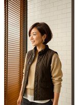 コポル(Copol)&nbsp;まわりと差がつく大人小顔ショート×ヘーゼルベージュ