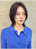 ウルフ×顔周りレイヤー ウルフカット ショートウルフUP