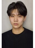 men's/顔周り/ニュアンスパーマ/黒染め/韓国/ダウンパーマ