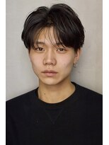 ロンドアンメゾン 原宿(Lond un Maison.)&nbsp;men's/顔周り/ニュアンスパーマ/黒染め/韓国/ダウンパーマ