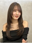 ハッシュカットレイヤーカット髪質改善ストレート表参道オリーブ