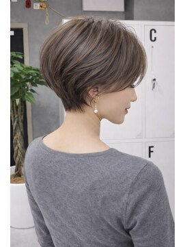 テト(teto) 大人ショート/30代40代50代くびれショート/ショートボブ前髪無し