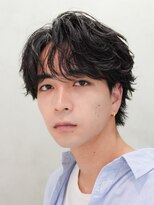 フィフス 札幌大通(fifth)&nbsp;札幌メンズパーマフェザーショート毛流れフェザーパーマ微分け