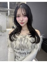 サンドレオ 新宿店(sand Leo) ミディアムレイヤーカット/髪質改善/韓国/前髪/新宿/ブリーチ