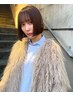 フロント縮毛矯正+カット ￥9900 ［立川/レイヤー/韓国/ストレート］
