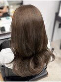 上品韓国ヘアチョコレートヘア