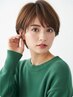 【人気No3★】女性カット+30日後も美しいカラー [白髪も◎] +サラ艶TR￥12000
