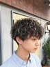《メンズ限定》カット＋ツイストorスパイラルパーマ＋アフィアスムース Tr