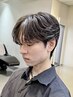 【メンズ限定】韓国風カット+ダウンパーマ+クイックヘッドスパ