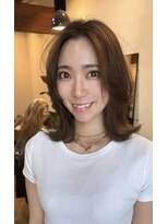 プカナ ラ(pukana_La)&nbsp;伸ばしかけのミディアムレイヤー