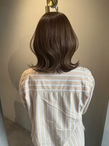 ソワ バイ ルシル(SOIE by Lucile) 透明感艶カラー+くびれボブ